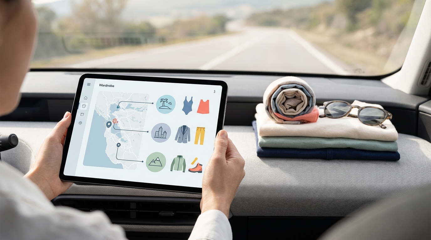 The Ultimate Road Trip Outfit Planner: What to Pack for Every Stop